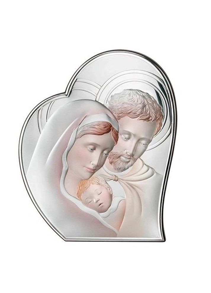 Срібна ікона Свята Родина (12 x 14,5 см) Valentі 81050 2L COL Valenti (337363291)
