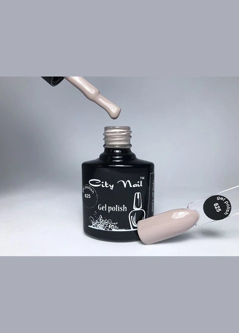 Гель-лак CityNail 625 пастельний світло-ліловий - Якісні гель-лаки для нігтів Гель-лаки City Nail (342376139)