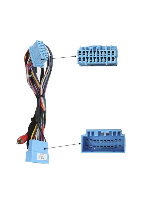 Перехідний штатний комплект з проведенням 9" Honda Accord 2003-2007 (6795) 7 шт. Lesko (349731647)