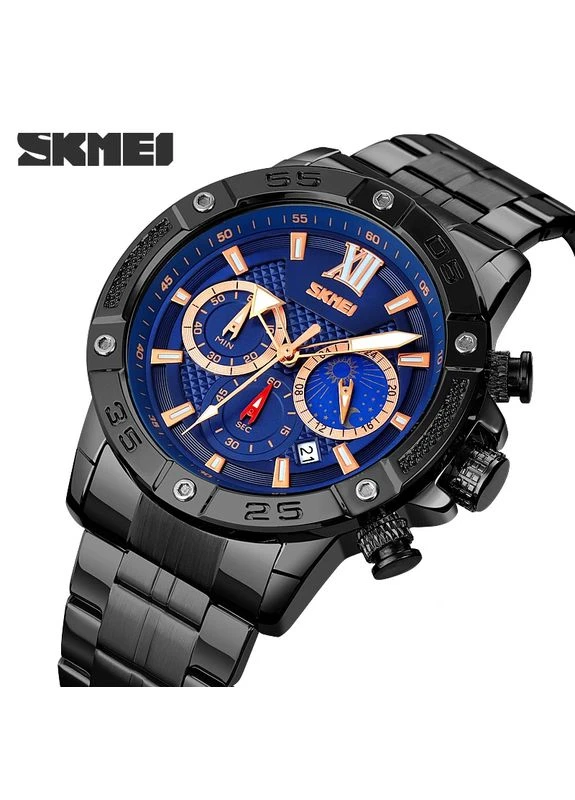 Наручний годинник 9235BKBU Black-Blue Skmei (376794175)