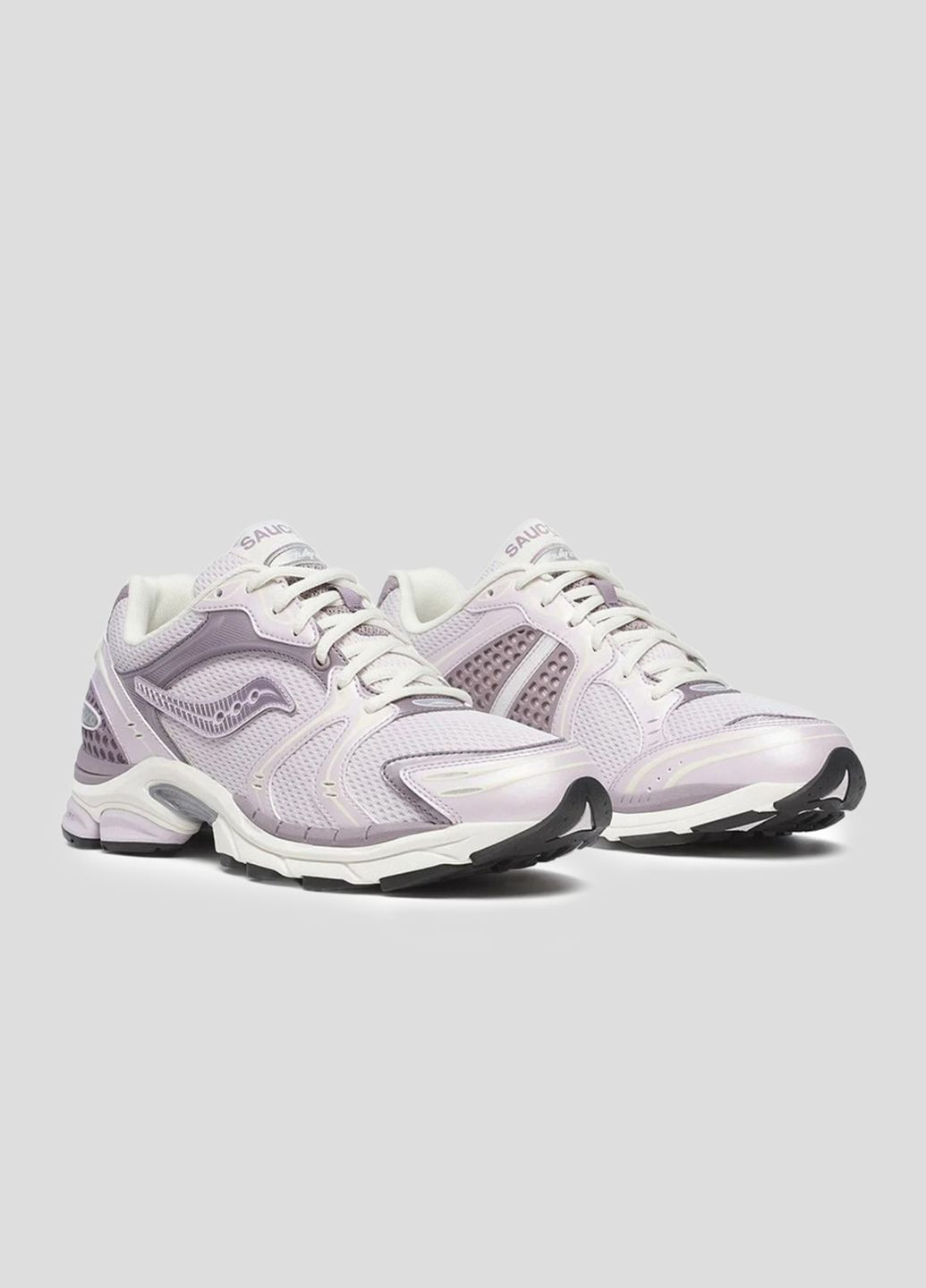 Сиреневые кроссовки Progrid Triumph 4 Saucony сиреневые демисезоны (324874393)