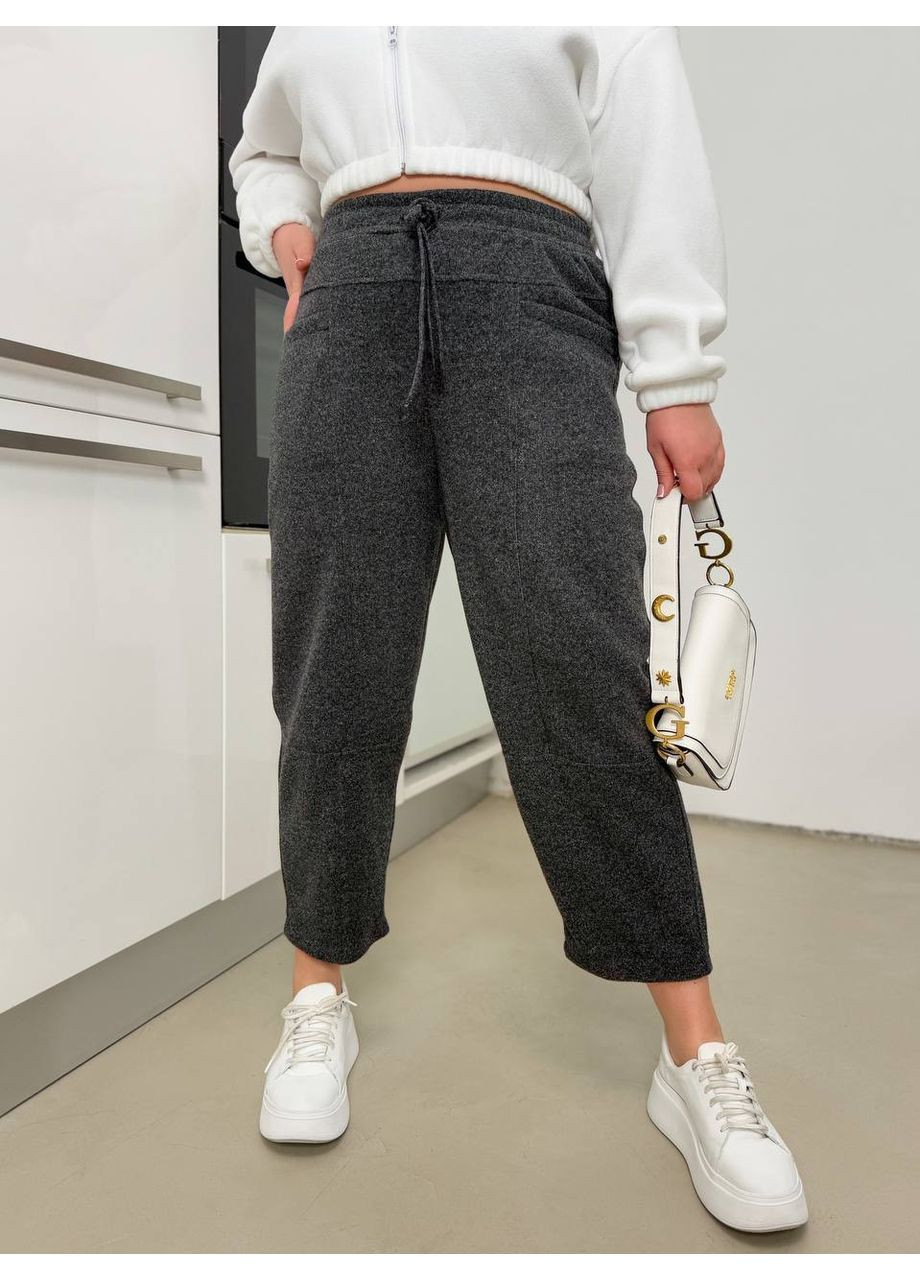 Штани вовна на основі Джогери,висока посадка з кишенями Україна (364236834)