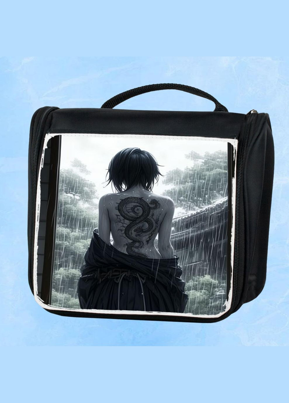 Дорожная сумка - органайзер для косметики несессер Art #209 Черная No Brand (318677565)