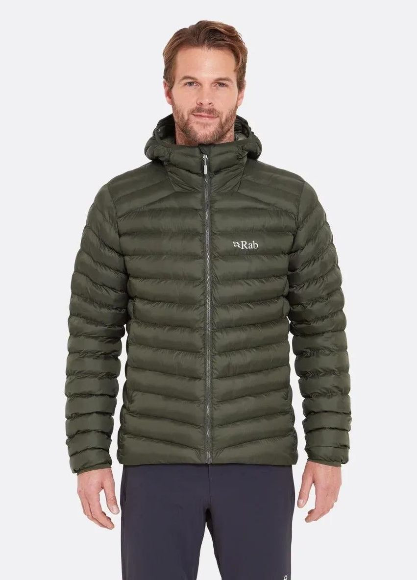 Зимняя мужская куртка Cirrus Alpine Jacket, Army, G Rab (334672991)