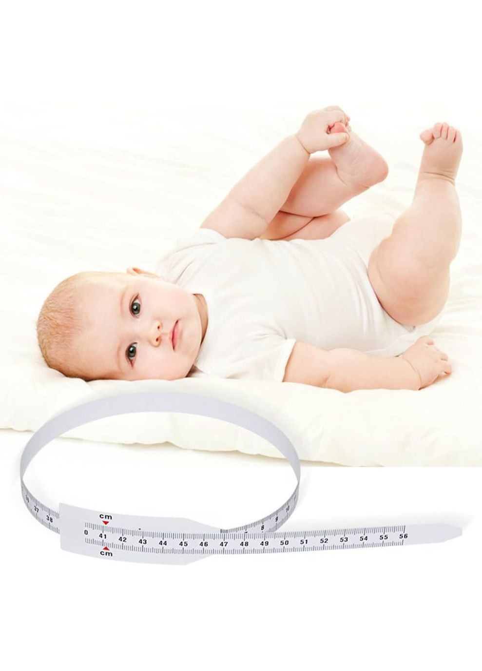 Сантиметровая лента для измерения окружности тела и цилиндрических объектов, длина 56 см. Worison (336190631)