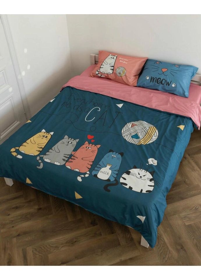 Постельное белье плюшевое двуспальное Home 20949 180х215 см DUSHKA (336327646)