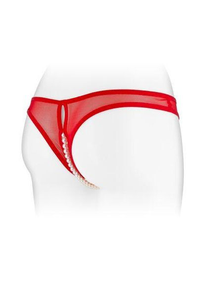 Трусики з перлами і доступом Fashion Secret Sophie Red No Brand (303896044)