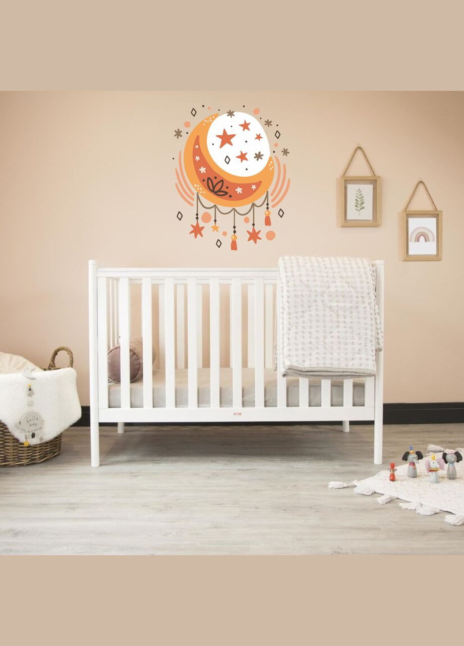 Виниловая интерьерная на стену "Ловец снов Boho Kids style. Стиль Бохо Дети" из Оракала Кавун наклейка (316190145)