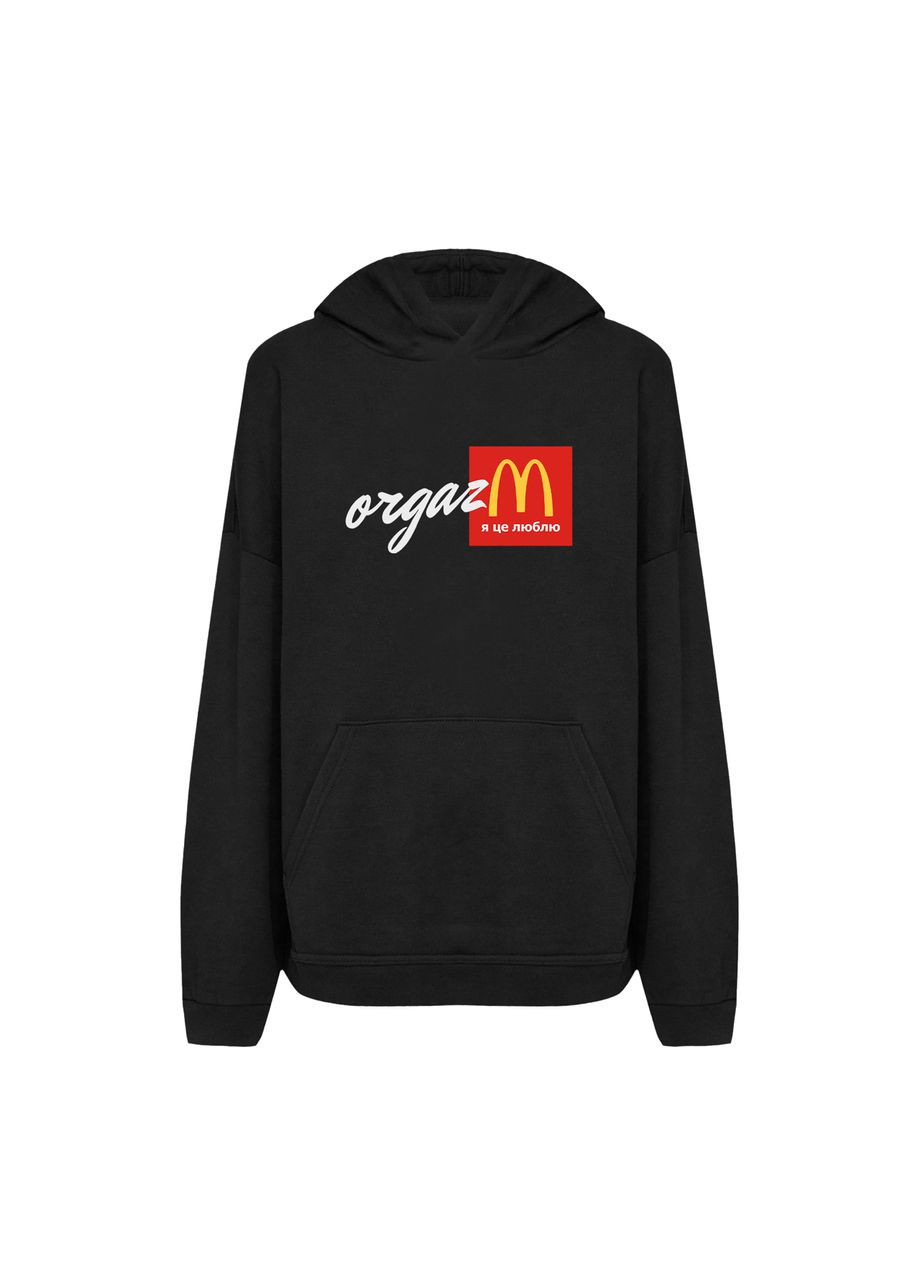 Худі з принтом "OrgazM - l'm Lovin' It" (10841530993) ТiШОТКА (365244883)