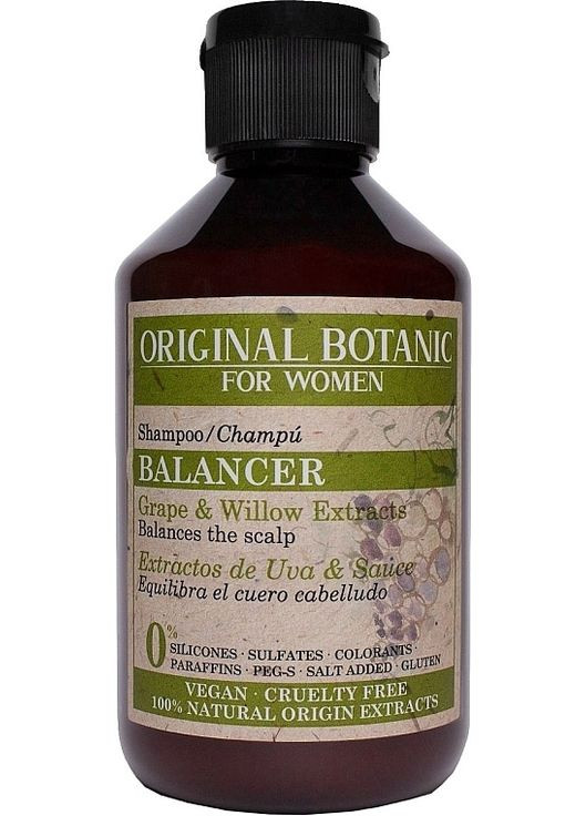 Балансуючий шампунь Woman Balancer Shampoo 250ml (1532970-32881733) Original Botanic (369135186)