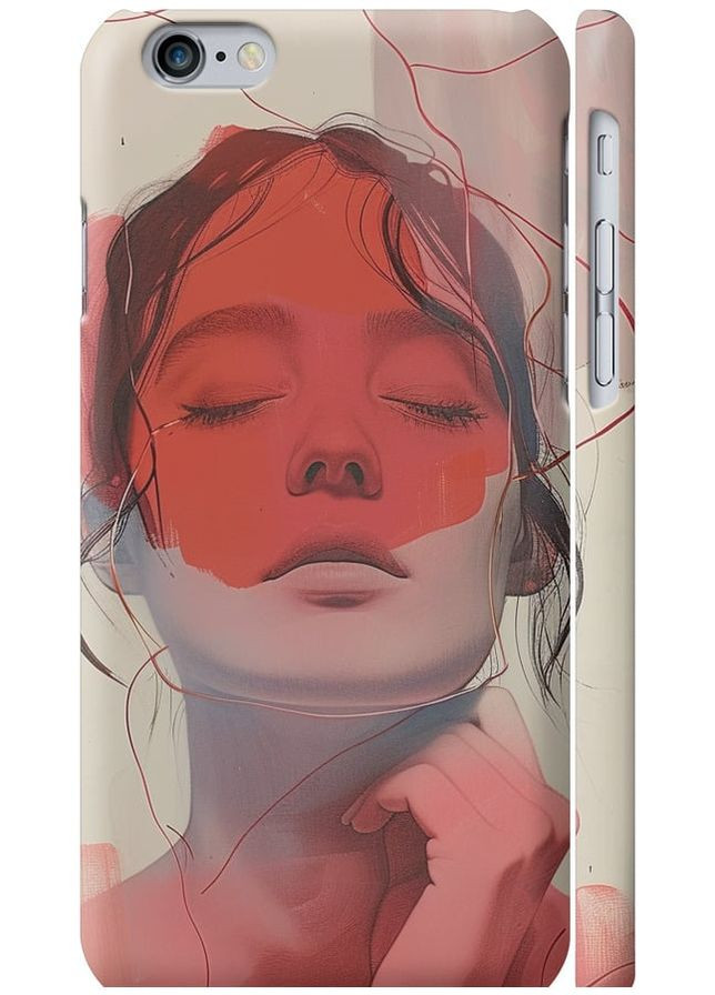 3D пластиковий матовий чохол 'Pastel' для Endorphone Apple iPhone 6 (285710264)