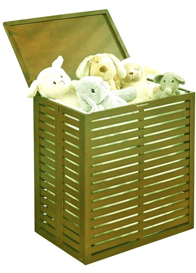 Кошик для білизни з дерева Районг 59х35х52 мускат (КЗБ-59350407) No Brand (328293646)