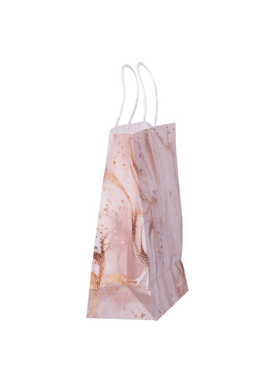 Набір подарункових пакетів з паперу 12 шт 15×8×21 см Рожевий HP-10359-22P No Brand (369477968)