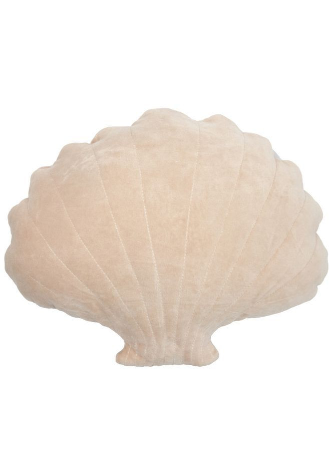 Бампер-подушка Мушля, велюр, 47х33 см, бежевий () Twins 2024-BPTM-206 (362200704)