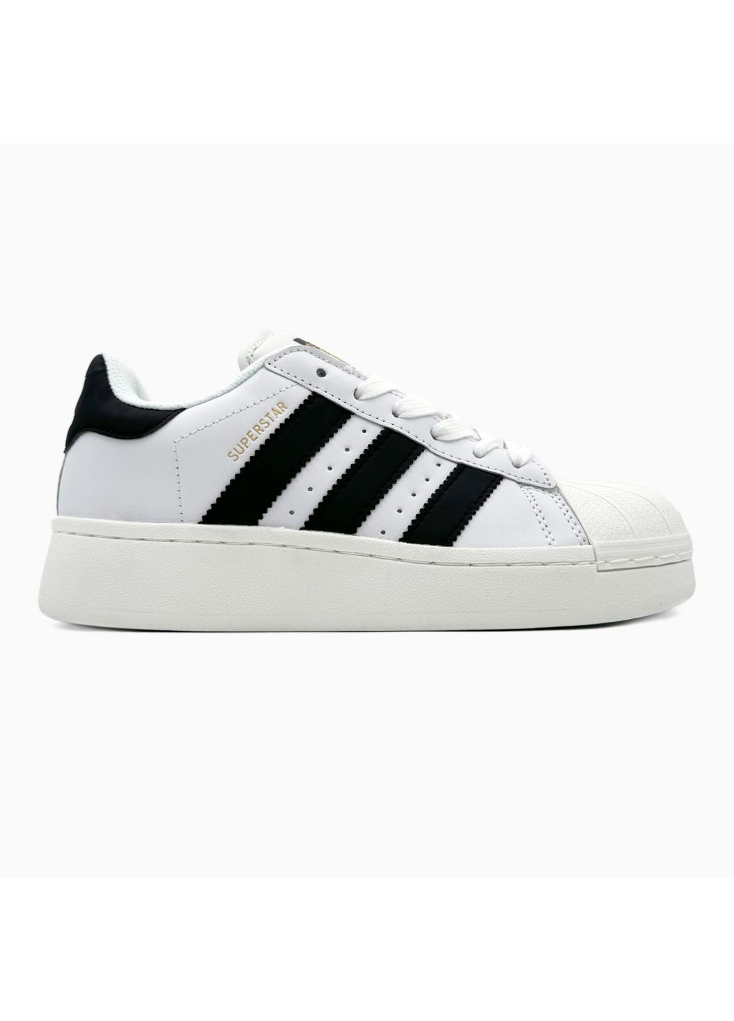 Білі Осінні кросівки чоловічі adidas superstar xlg white адідас суперстар No Brand