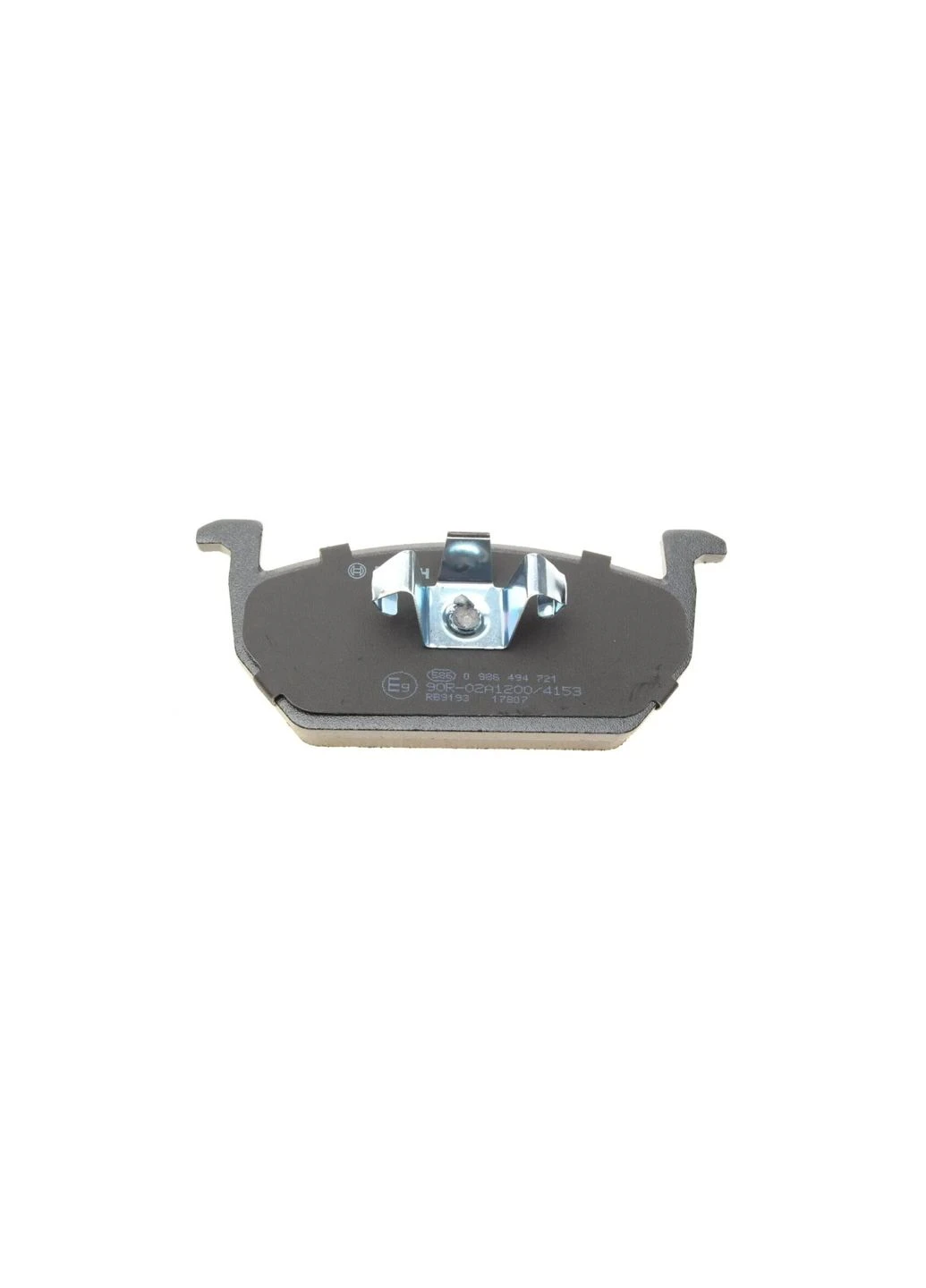 Колодки тормозные (передние) Ауди A3/Seat Leon/Skoda Octavia IV/V/VW Golf VII 12- (+датчик) 0 986 494 721 UA63 Bosch (332213921)