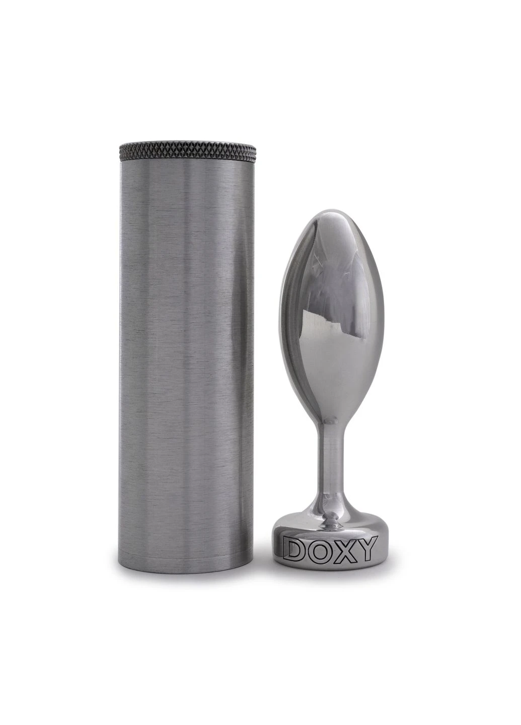 Металлическая анальная пробка Butt Plug SMOOTH, гладкая, диаметр 3,3 см CherryLove Doxy (283251393)