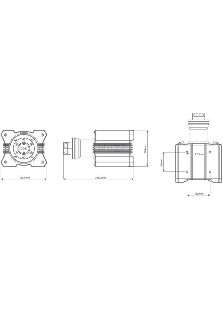 База R9 V3 Black (6973137270810) MOZA (357209940)