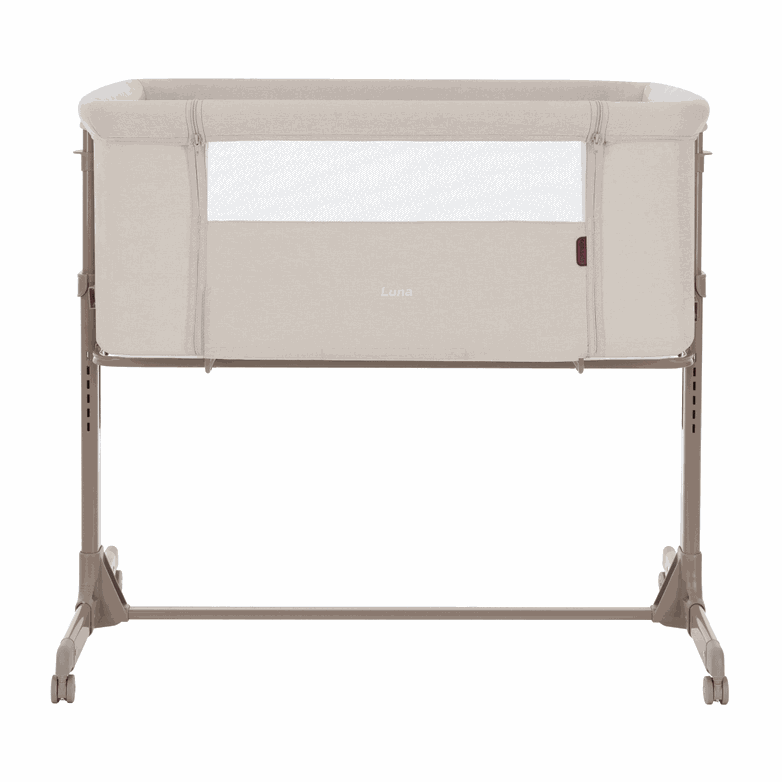 Дитяче приставне ліжечко Luna CRL-16501 Silk Beige CARRELLO (365965096)