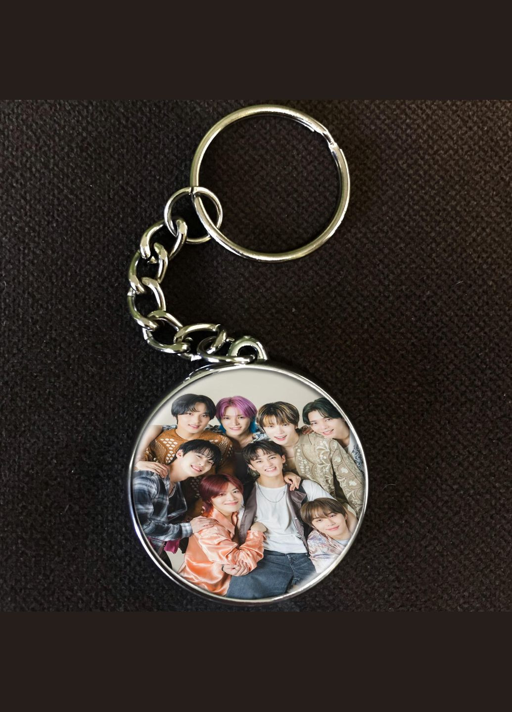 Брелок k pop NCT #001 silver No Brand (327219908)