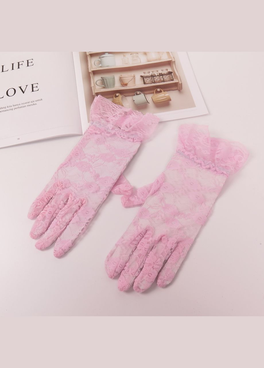 Мереживні рукавички ажурні (арт.7014) No Brand (348431088)