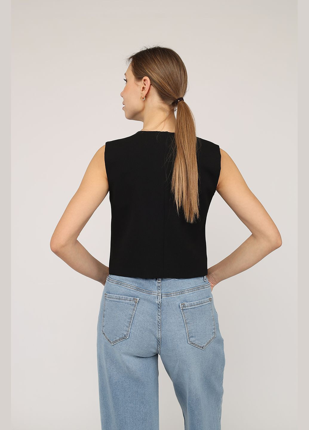 Жилет жіночий колір чорний CB-00271989 Bisou (323142591)