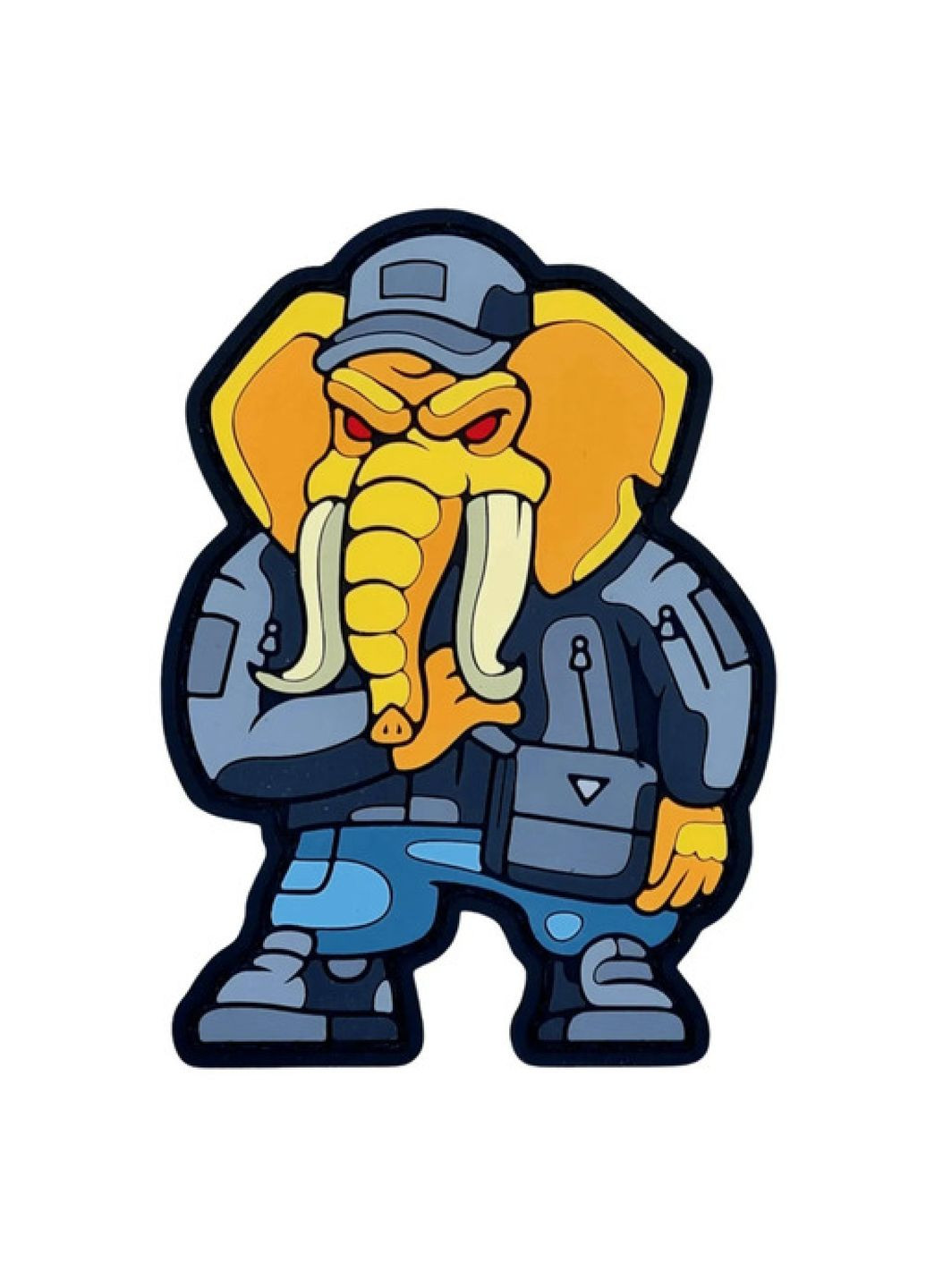 ПВХ патч СЛОН FM "ОПЕР" (8435) Dobroznak (371020841)