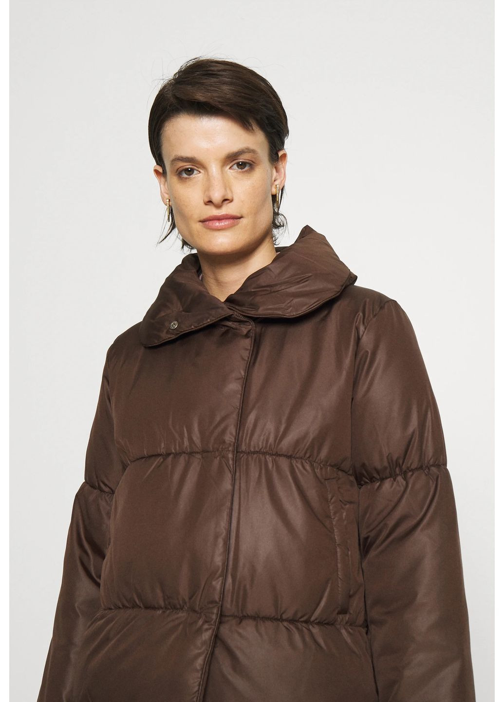 Коричневая демисезонная куртка Steffen Schraut