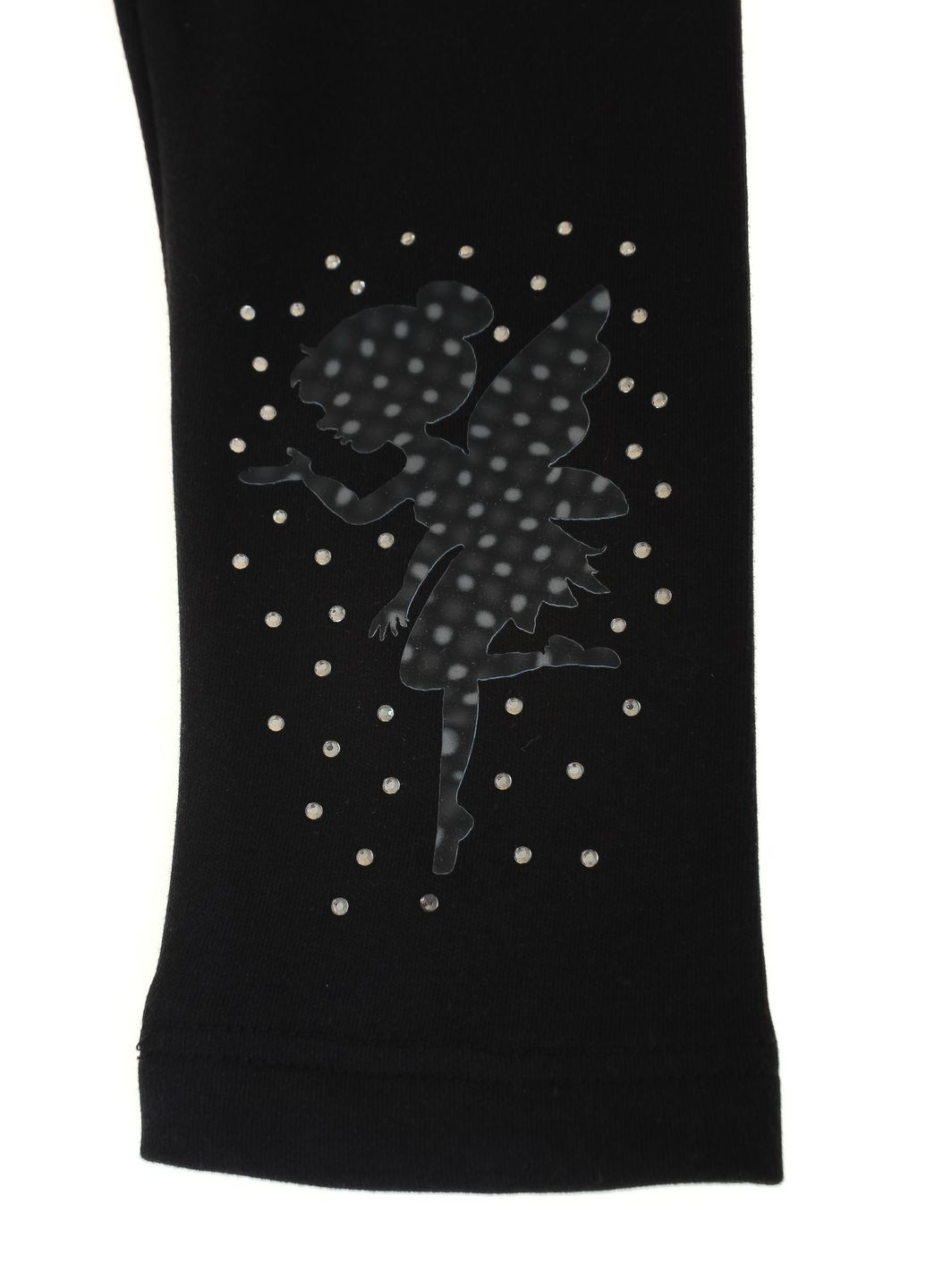 Черные демисезонные лосины 3d рисунок 9118 1 Lovetti