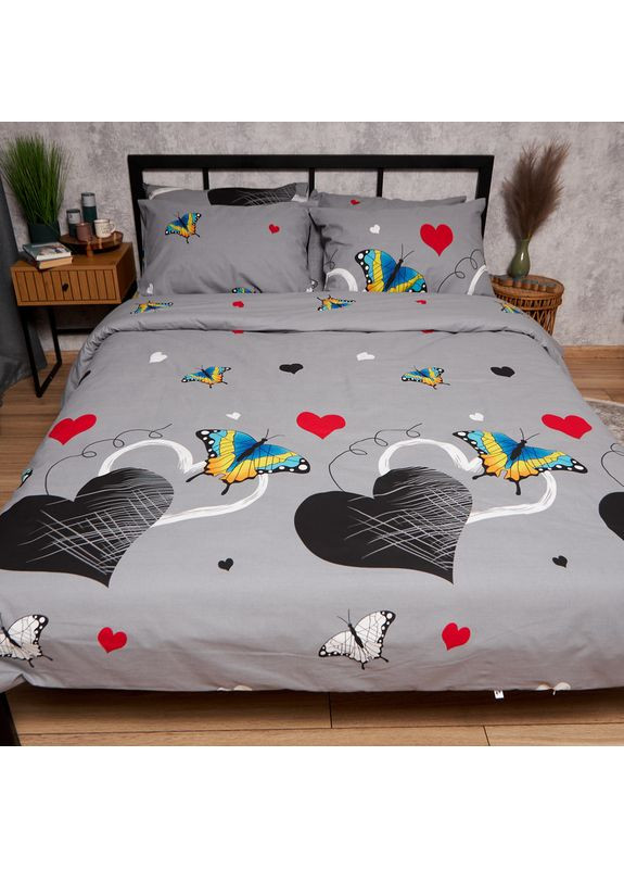 Підковдра Бязь Gold Люкс King Size 220 x 240 см (MS-870001014) Moon&Star Butterfly Love (357208451)