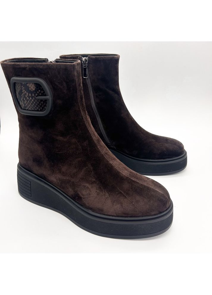 Осенние ботинки (р) замша 0-1-1-22b-607-d-273-yf-340b Danler