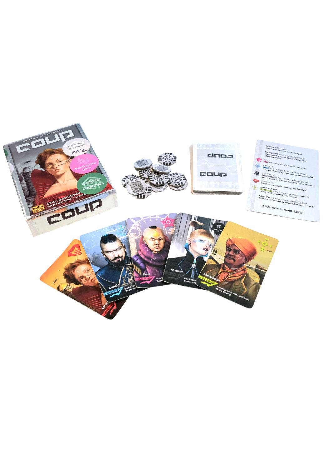 Настільна гра Опір: Переворот / Resistance: COUP Game (327052974)