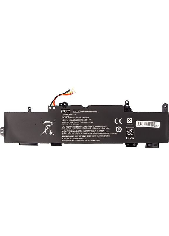Аккумулятор для ноутбуков HP EliteBook 735 G5 (SS03XL) 11.55V 2200mAh (NB462391) PowerPlant (323204954)