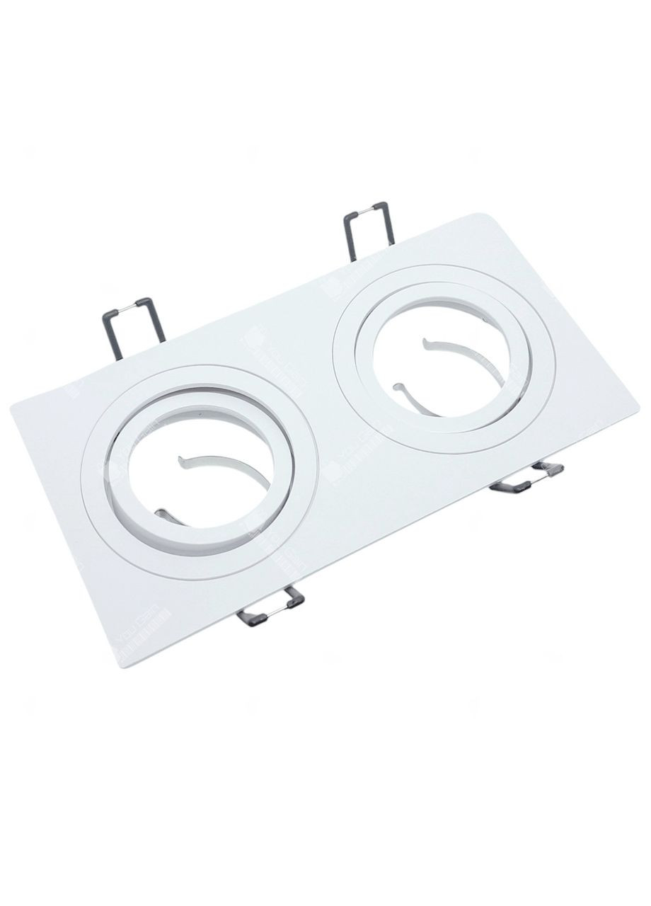 Світильник SP-11S-W-AL врізний для 2х ламп MR16 GU5.3 BIOM (365309870)