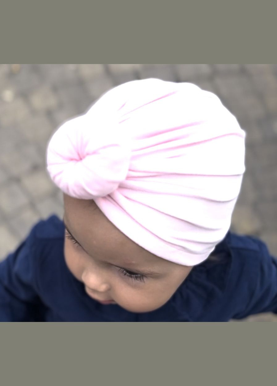 Дитяча шапочка тюрбан з бубликом No Brand (304611020)