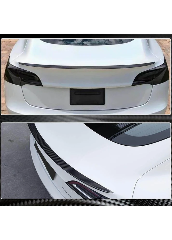 Спойлер V8 (2017-2023, Карбон) для Model 3 2017-гг Tesla (392189984)