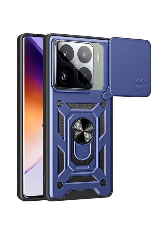 Ударопрочный чехол Camshield Serge Ring для Xiaomi 15 Pro Blue No Brand (340063814)
