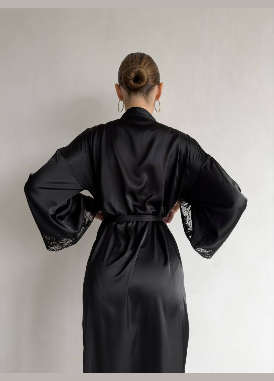 Халат с кружевом No Brand (315864277)