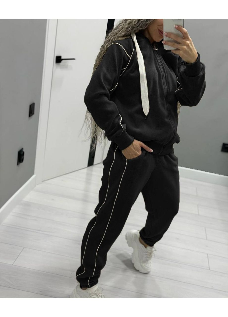 Женский спортивный костюм флисовый костюм двойка No Brand (358199987)