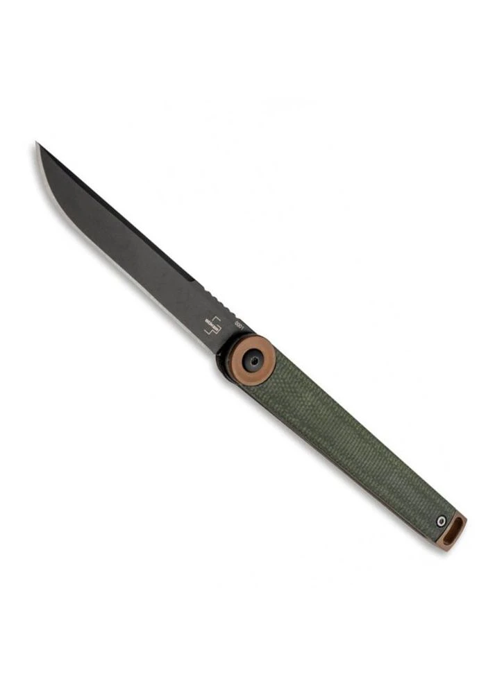 Нож Plus Kaizen Green Canvas Micarta 01BO391 Boker (317304288)
