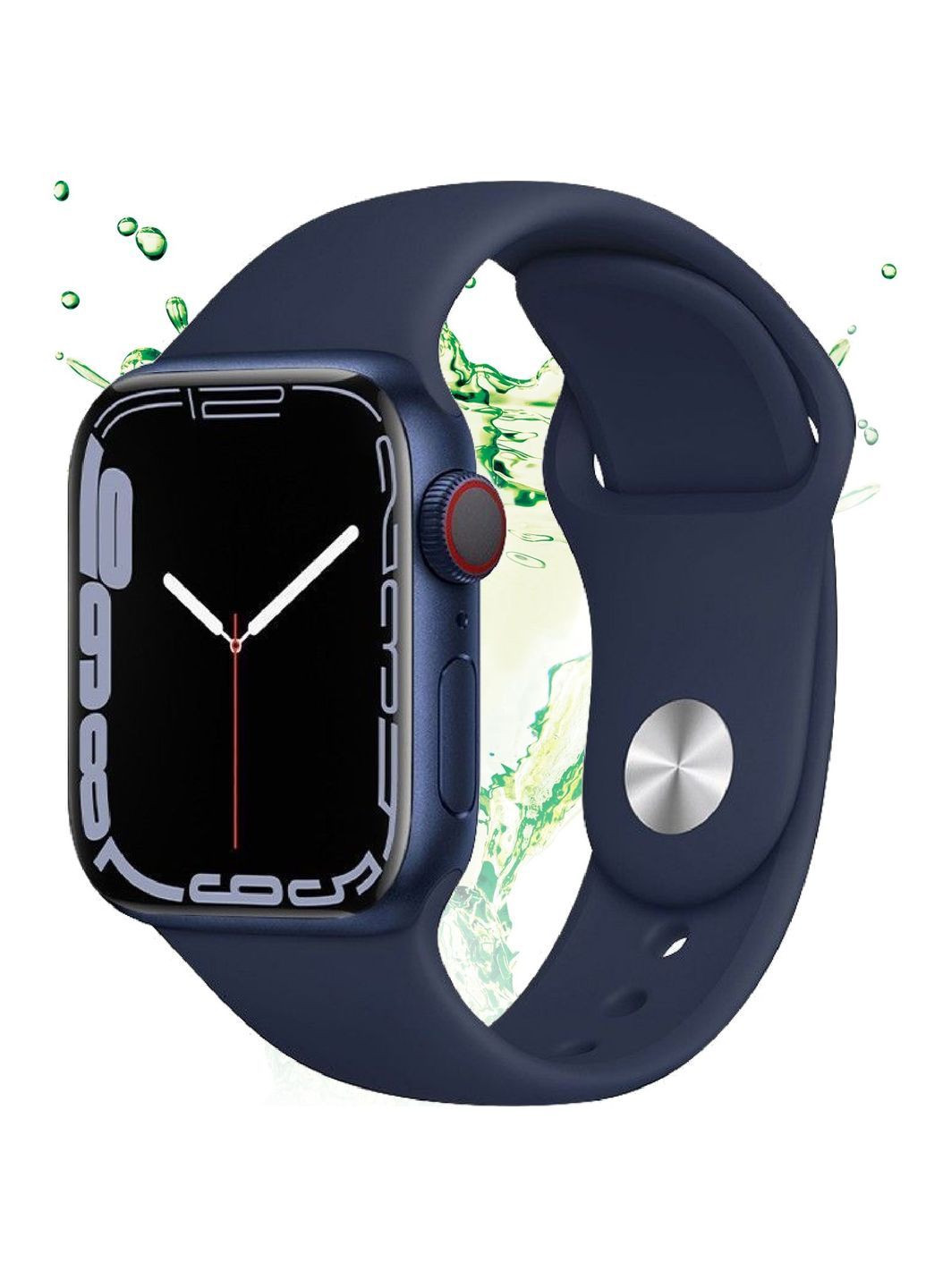 Ремешок Hoco WA01 Flexible series для Apple watch (42/44/45/49mm) (Deep Blue) Epik (371652244)