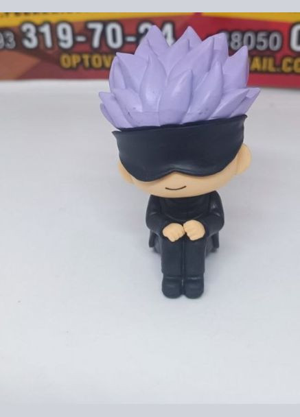 Фигурка Магическое сражение Годжо Сатору Jujutsu Kaisen Gojo Satoru аниме детская игрушка 9 см Shantou (321972181)