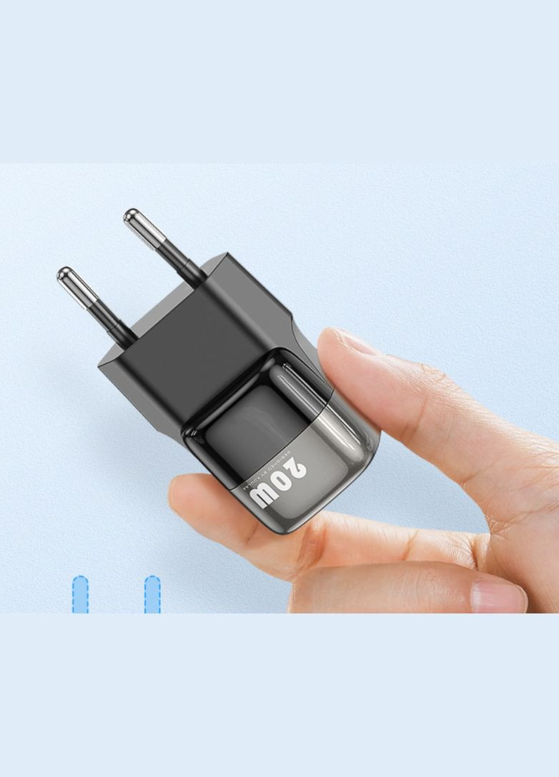 Зарядное устройство 20W Super Si KL-CD34 Type-C black KUULAA (322701461)