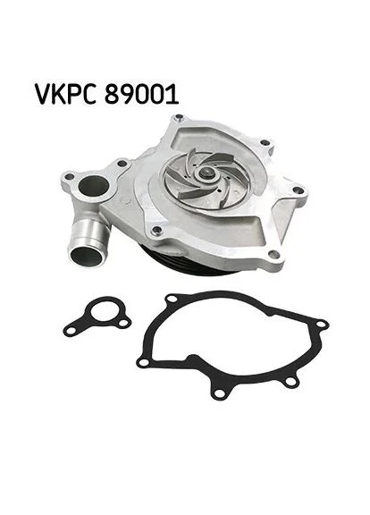 Помпа водяна PORSCHE 911, BOXSTER, CAYMAN 7.2004- VKPC 89001 SKF (366170861)