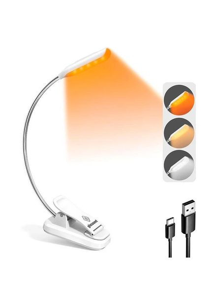 Лампа Mini clipon book light A11 — 3 режима до 80 часов Glocusent (293345439)