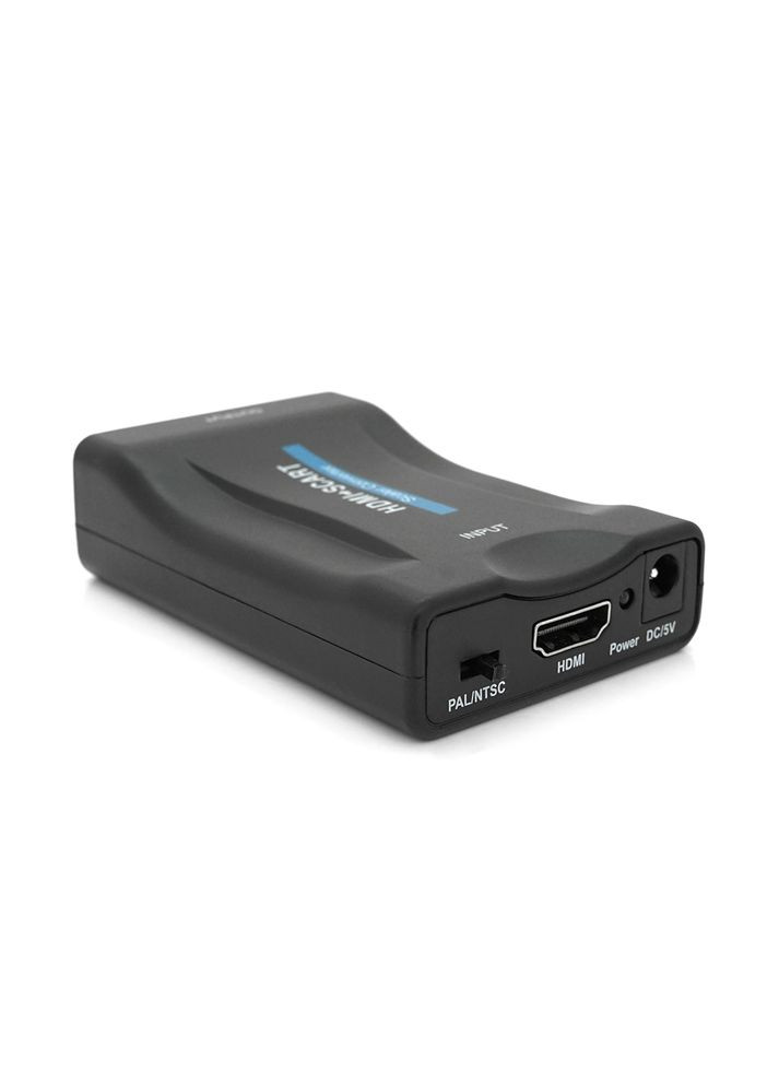 Конвертер HDMI(папа) на SCART(мама), 5V/2A + переходник, Black, Box, Q250 Voltronic (315502525)