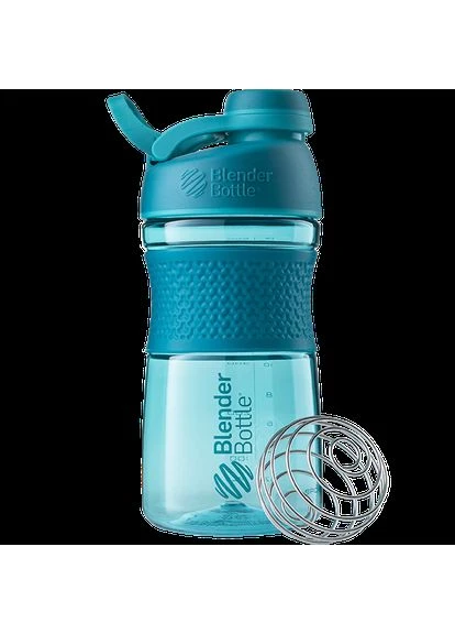 Спортивный шейкер (бутылка) BlenderBottle SportMixer Twist 20oz/590ml Teal (Original) Blender Bottle (395013879)