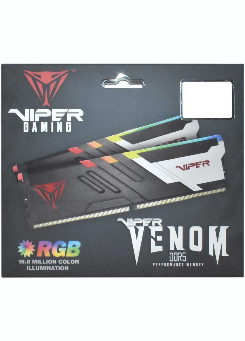 Модуль памяти DDR5 2x16GB/6800 Viper Venom RGB (PVVR532G680C34K) Patriot (364861410)