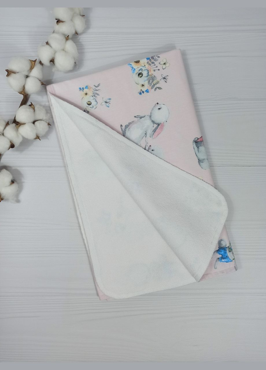 Набір пелюшок для новонароджених a.l.babybox Зайчик з мамою №2 Рожевий No Brand (308752121)