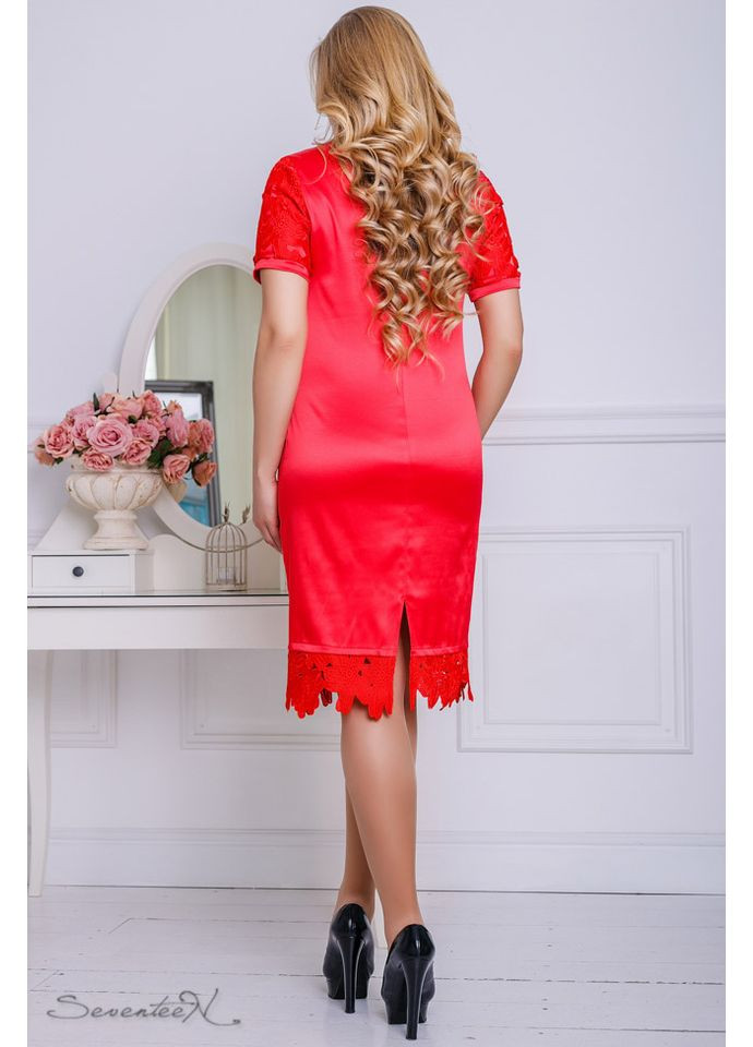 Красное платье 816.2203 Seventeen